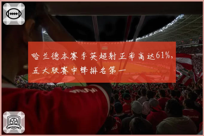哈兰德本赛季英超射正率高达61%，五大联赛中锋排名第一
